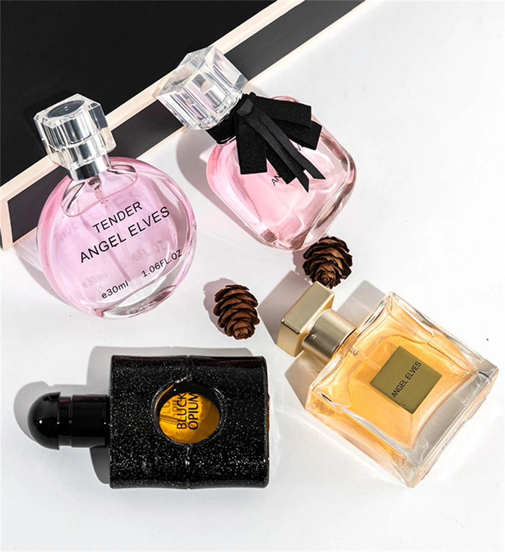 High Quality Perfume Women 120ml Perfumes Feminino Gift Box 4Pcs Set Parfum Femme Lasting Fragrance Floral Fruity Scent Spray
