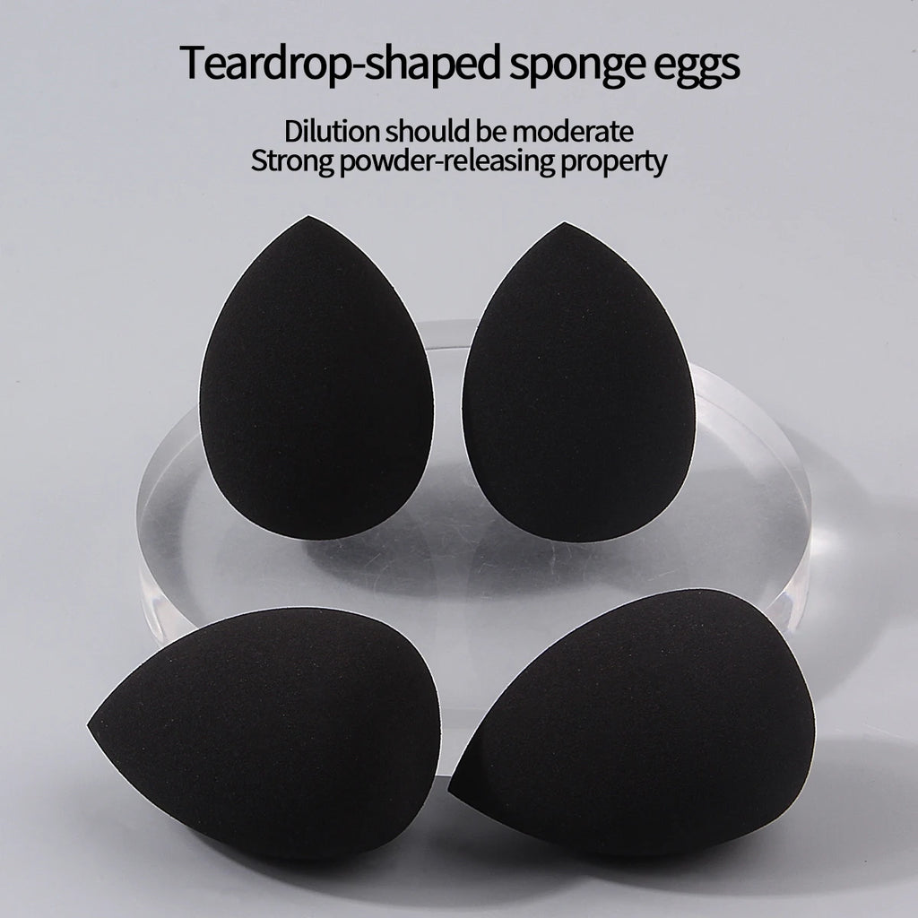 black makeup sponge