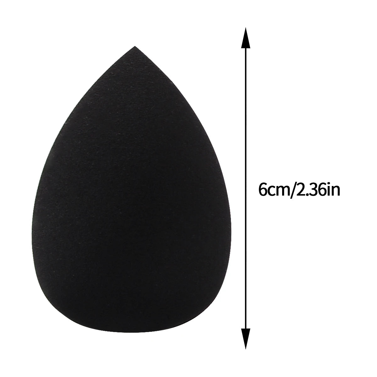 black makeup sponge