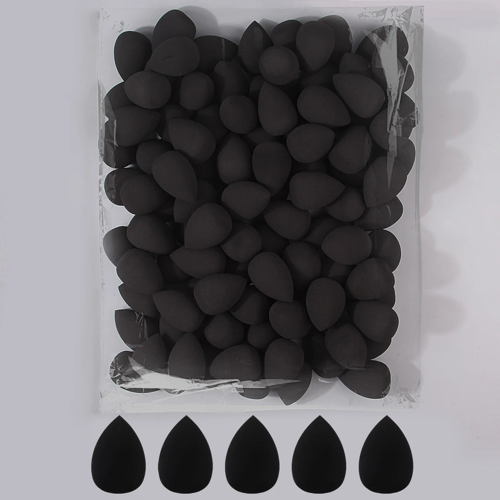 black makeup sponge