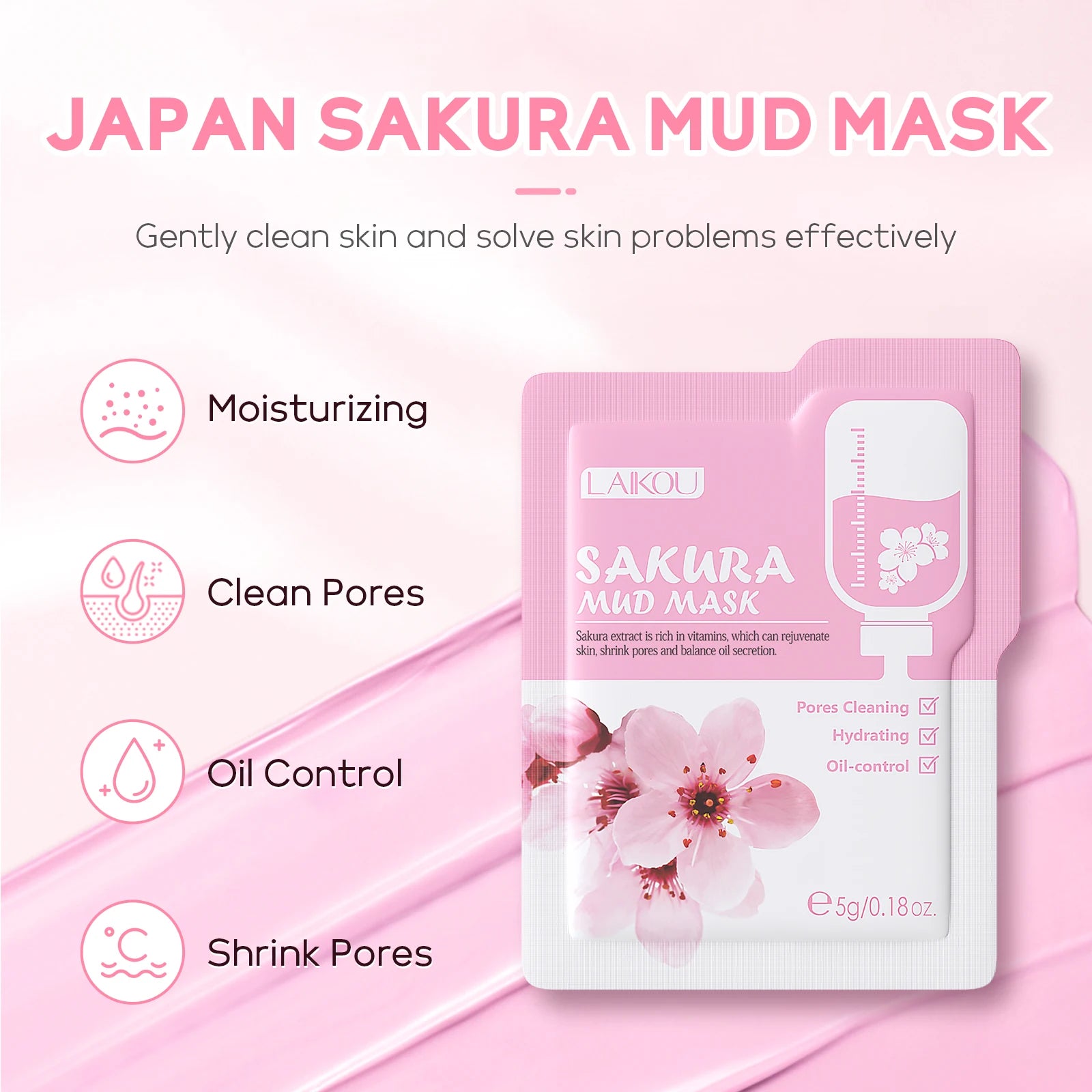 LAIKOU Japan Sakura Skincare Set