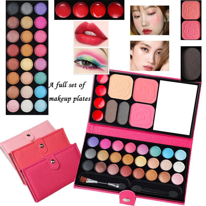 Beginner Full Makeup 33 Colors Eyeshadow